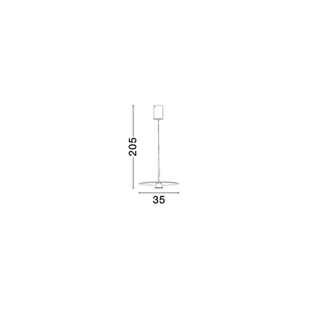 Lampa wisząca Luces Exclusivas PERVIRO LE45437 czarny