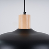 Sollux Lighting Lampa wisząca INDY czarna SL.1324