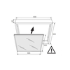 Eko-Light RAMKA 60x60 DO PANELU LED PLASTIKOWA EKP6196 BIAŁY