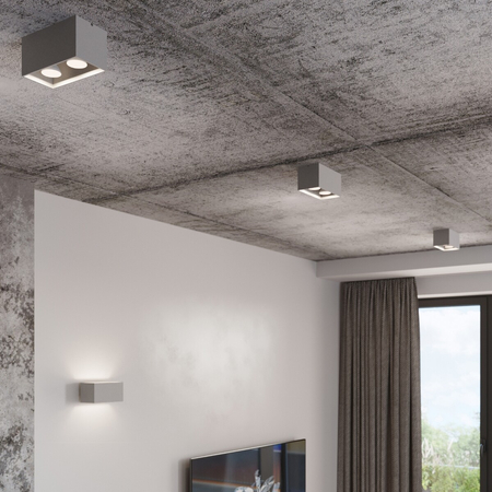 Sollux Lighting Plafon QUAD naturalne drewno SL.0493