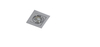 Oczko PACO 1 ALUMINIUM Azzardo AZ0795 stalowy