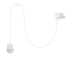 Milagro Zawiesie Hang Track Biały 1xE27 3-obwodowy ML2281 BIAŁY