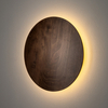 Kinkiet Nowodvorski RING TIMBER LED 11291 Ciemne drewno