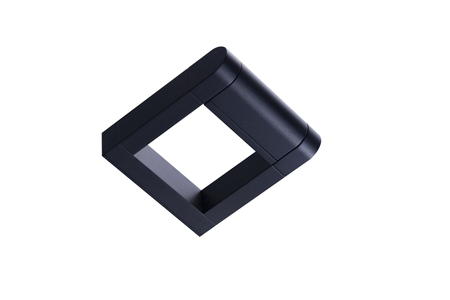 Kinkiet zewnętrzny FRAME WALL BK Azzardo AZ4308 czarny
