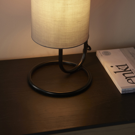 Lampa stołowa Endon Lighting Klip 98087 czarny