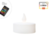 Świeczka LED Lampa zewnętrzna ogrodowa RGB Ø40 32729L biały