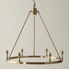 Lampa wisząca Endon Lighting Chester 111202 mosiądz