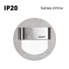 Oprawa schodowa LED Skoff Rueda szlif Biała zimna IP20