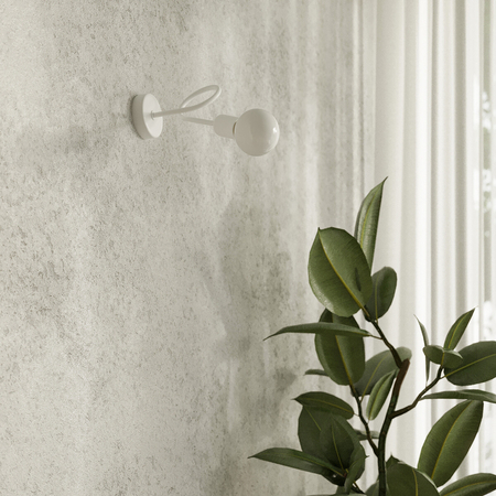 Sollux Lighting Kinkiet LOOP biały SL.1430