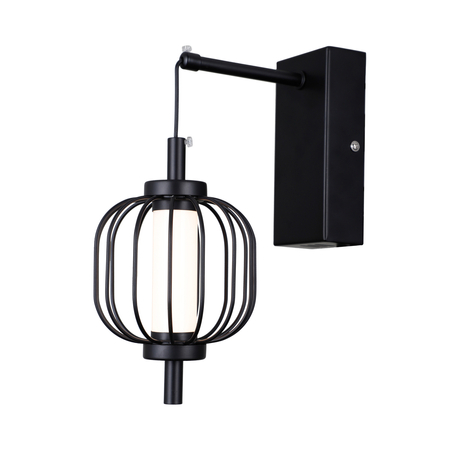Kinkiet Italux Pedro WL-34405-1-BK Czarny mat, chrom