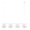 Lampa wisząca GELATO 4 Emibig 1338/4 biały