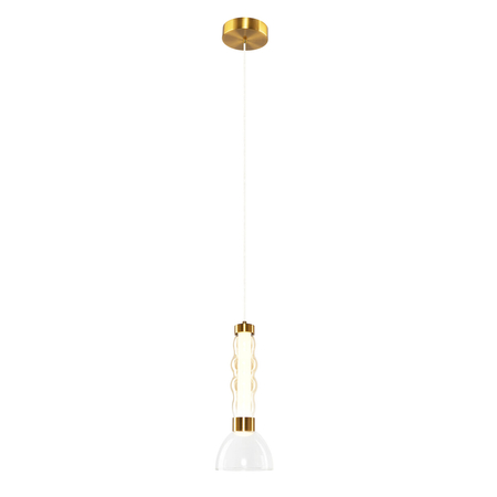 Milagro Lampa wisząca LUCCO amber 13W ML1418 BURSZTYN