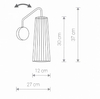 Kinkiet Nowodvorski Lighting 9266 Dover Black I
