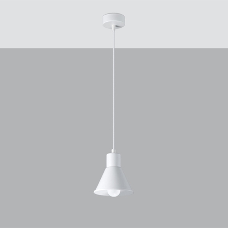 Sollux Lighting Lampa wisząca TALEJA 1 biała [E27] SL.0983