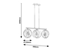 Lampa wisząca Rabalux Cortado 5361 czarny