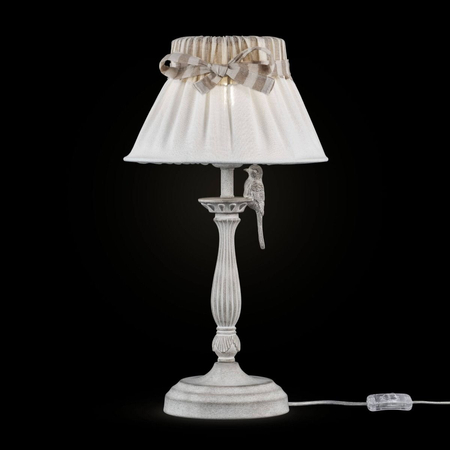 Lampa stołowa Maytoni ARM013-11-W Bird - Biały Antyczny