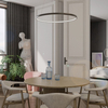 Lampa wisząca Midway mała triangle 1xLED czarna LP-033/1P S BK Triangle