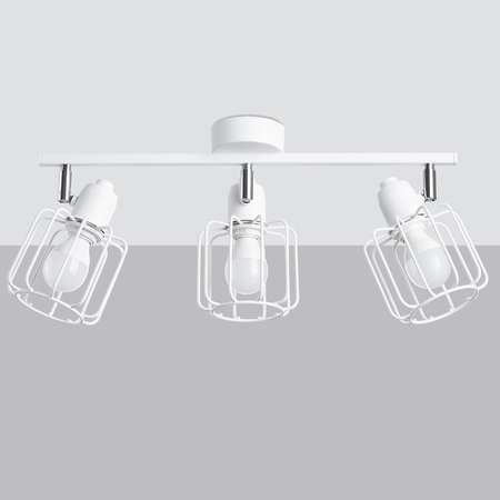 Sollux Lighting Plafon BELUCI 3 czarny SL.1116