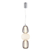 Milagro Lampa wisząca CARO SMOKED 28W LED ML0364 CHROM