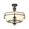 Lampa sufitowa Elstead Lighting Windsor grafitowy WINDSOR-SF-GR