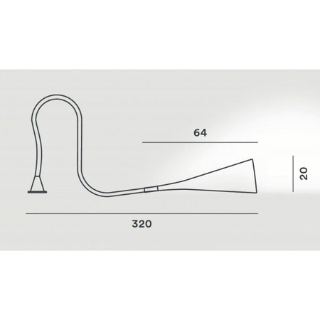 Lampa stołowa Foscarini 142000-50 Uto