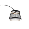 Lampa podłogowa Zuma Line ML3328-1-3BD BALU LAMPA PODŁOGOWA CZARNA/BLACK