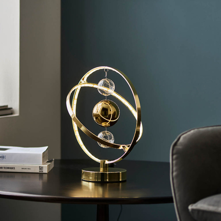 Lampa stołowa Endon Lighting Muni 102609 złoty