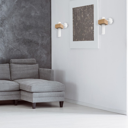 Milagro Kinkiet West 1xGU10 Biały MLP5499 BIAŁY