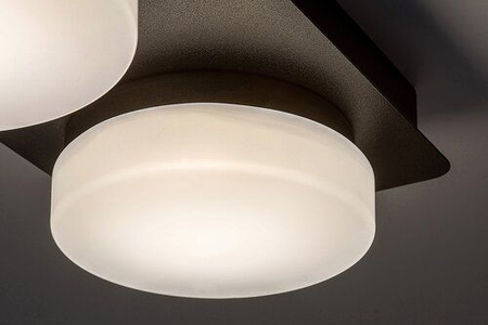 Lampa łazienkowa Rabalux Attichus 75002 czarny matowy