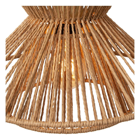 Lampa wisząca Lucide TASMAN 10420/03/72 drewniany