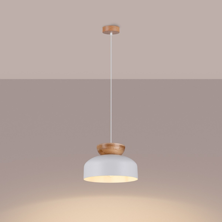 Sollux Lighting Lampa wisząca MARION biała SL.1350