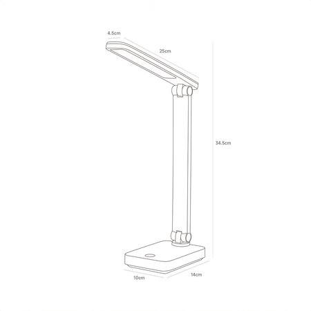 Lampa biurkowa Zuma Line 1949-BK LAMPA BIURKOWA CZARNA/BLACK