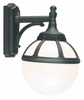 BOLOGNA 311 BLACK E27 LED 9W ON ARM DOWN