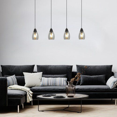 Lampa wisząca Rabalux Ilmari 72184 czarny