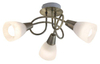 Lampa sufitowa Rabalux Jenna 5533 brąz antyczny