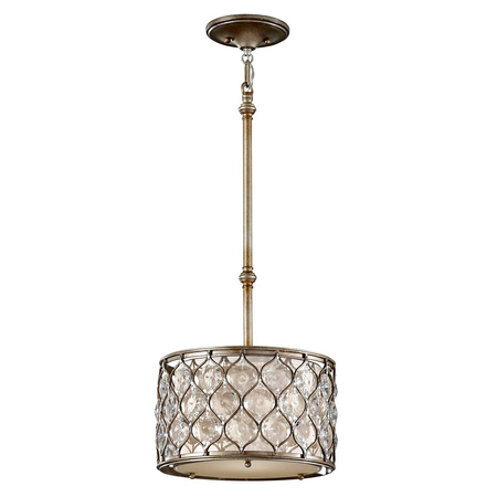 Lampa wisząca Elstead Lighting Lucia srebrny FE-LUCIA-P-C