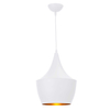 Lampa wisząca Caselle 1xE27 biała LP-42013/1P BIAŁY