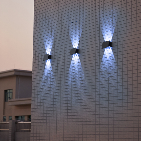 Eko-Light Kinkiet Solarny Alf 50lm 6000K EKO9100 CZARNY