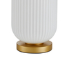 Lampa stołowa Italux Olmeto TB-28798-1-GD-WH Złoty
