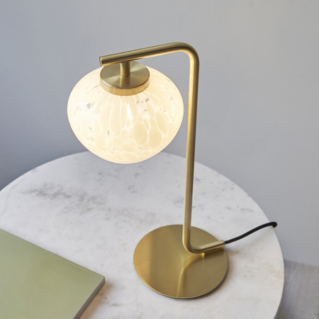 Lampa stołowa Endon Lighting Mali 98817 mosiądz