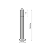 Milagro VERTICAL BLACK LAMPA OGRODOWA 1xGU10 IP44 ML0301 CZARNY