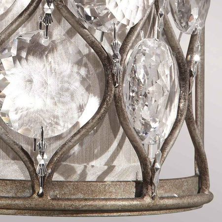 Kinkiet Elstead Lighting Lucia srebrny FE-LUCIA1