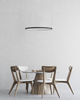 Lampa wisząca AGNES PENDANT 58 DIMM CCT SWITCH BK Azzardo AZ5019 czarny