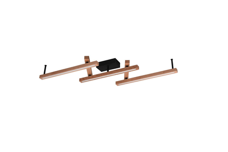 Lampa sufitowa Trio 626410530 drewniany