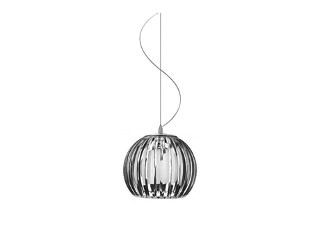 Lampa wisząca ARCADA M BLACK Azzardo AZ0363 czarny/chrom