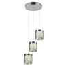 Lampa wisząca Cantos 3xLED transparentna LP-1114/3C