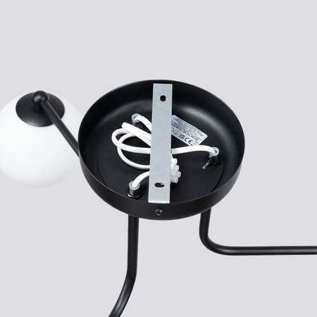 Sollux Lighting Żyrandol ASTRAL 3 czarny SL.1662