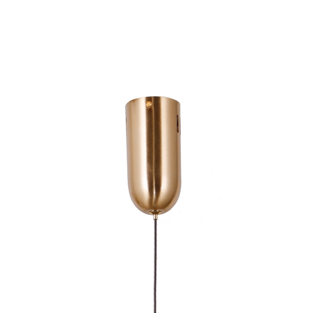 Lampa wisząca Italux Rastia PND-34361-L-HBR-OPAL złoty