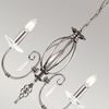 Żyrandol Elstead Lighting Aegean szary AG5-POL-NICKEL