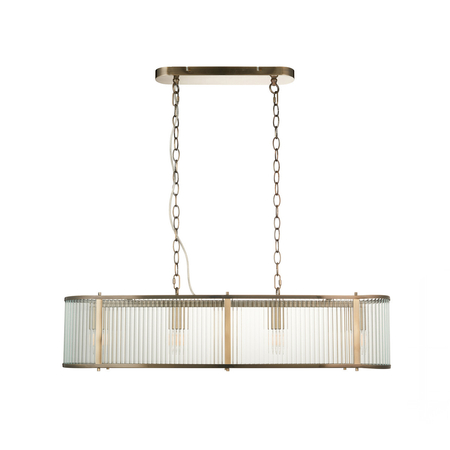 Lampa wisząca Endon Lighting Ridgeton 110945 mosiądz